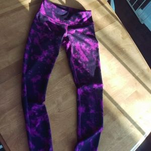 Full length tie dye Lululemon leggings